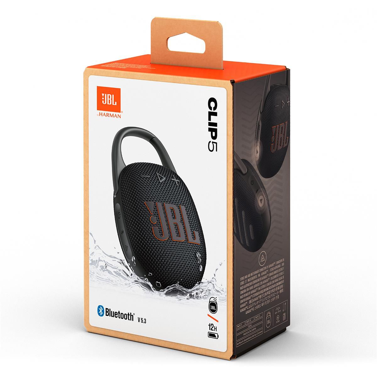 JBL Clip 5 Ultra Portable Bluetooth Speaker with gSport Carbon Fiber Case - thumbnail 10