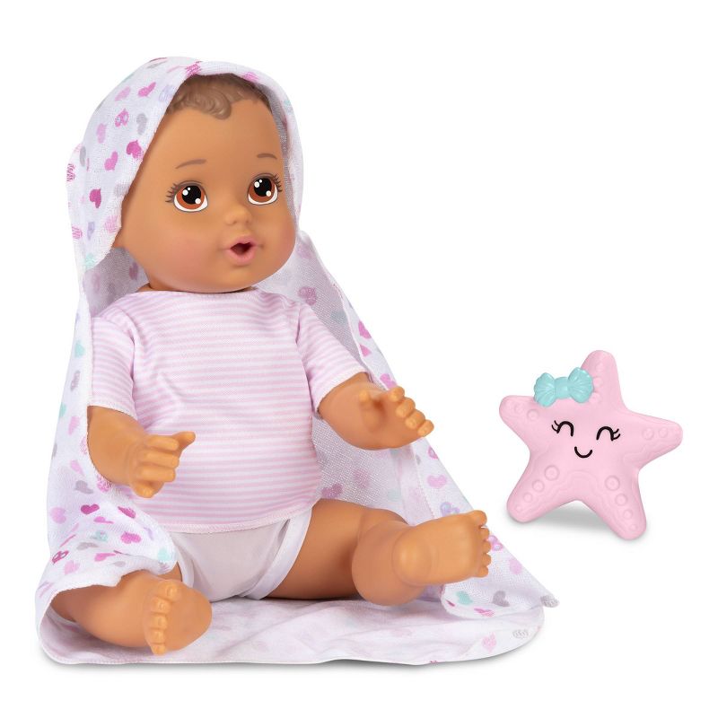 Perfectly Cute Bathtime Baby Doll - Light Brown Hair, 1 of 8