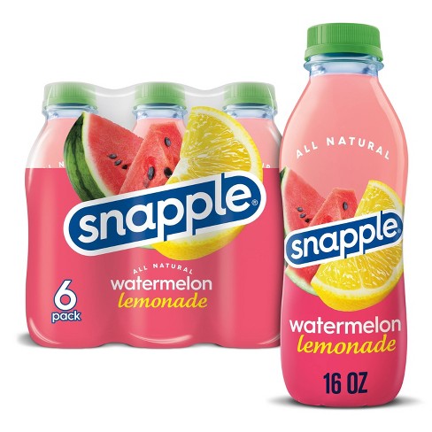 Snapple Watermelon Lemonade - 6pk/16 fl oz Bottles - image 1 of 4