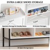 Garvee Shoe Cabinet with 2 Flip Drawers, Shoe Storage Cabinet for Entryway, Narrow Shoe Rack, Dry and Wet Separation Shoe Organizer with Metal Legs - 4 of 4