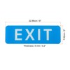 Unique Bargains Acrylic Self-Adhesive Decor Wall Business Self-Adhesive Exit Sign - 2 of 4