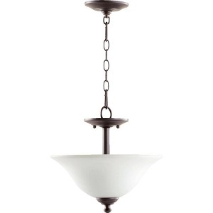 Quorum Lighting Spencer 2-Light Oiled Bronze Ceiling Fan - 1 of 1