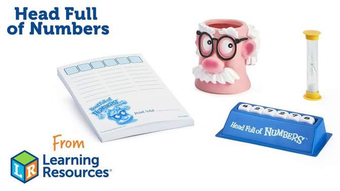 Learning Resources Head Full of Numbers Math Dice Game, 2 of 6, play video