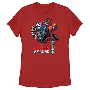 Women's Spider-Man: Beyond Amazing Web Shooting T-Shirt - 1 of 4