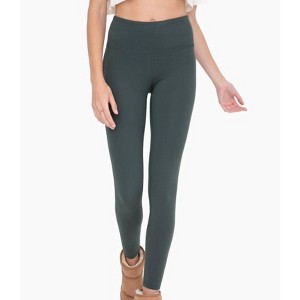 Women's Highwaist Essential Legging - mono b - 1 of 2