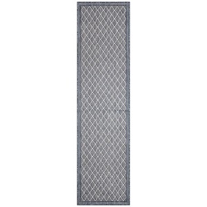 Liora Manne Carmel  Indoor/Outdoor Rug  Navy.. - 1 of 4