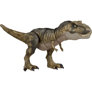 Jurassic World: Dominion Thrash 'n Devour Tyrannosaurus Rex Dinosaur Figure - 1 of 4