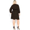 Women's Plus Size Amber Frill Dress - amber | CITY CHIC - 4 of 4