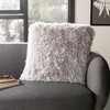 Shag Modish Metallic Pillow (Set of 2) - Safavieh - 2 of 4