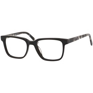 Ernest Hemingway H4850 Designer Acetate Eye Glasses Frame in Gloss Black Silver/Demo Lens 143mm Frame/58mm Lens Width - 1 of 4