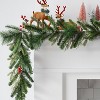 6' Mixed Greenery with Berries Christmas Artificial Garland - Wondershop™ - 2 of 3