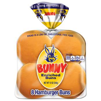 Bunny Hamburger Buns - 12oz
