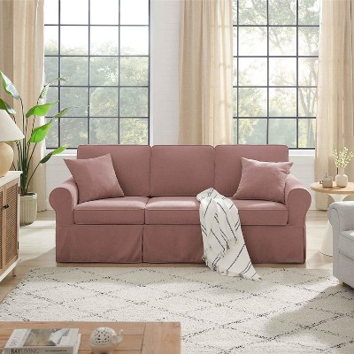 MINIMORE Modern Style 87.4"W Fiona 3Seater Sliper Cover Classic Sofa