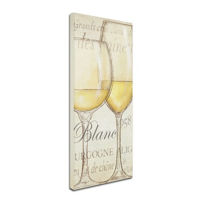 Trademark Fine Art -Daphne Brissonnet 'Les Blancs' Canvas Art