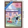 Trends International Bluey - Walking Framed Wall Poster Prints - 3 of 4