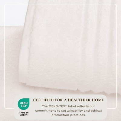 Blush Combed Cotton Ribbed Bath Towel Set for Kids