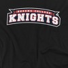 Men's Queens College Official Stacked T-Shirt Stacked - 2 of 4