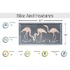 A1HC Flamingo Welcome Door Mat 18"x30", Outdoor Rubber Entrance Mat with Non-Slip Backing - 3 of 4