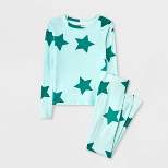 Girls' 2pc Long Sleeve Snuggly Soft Pajama Set - Cat & Jack™
