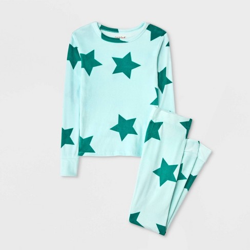 Girls' 2pc Long Sleeve Snuggly Soft Pajama Set - Cat & Jack™ - image 1 of 3