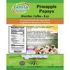 Larissa Veronica Pineapple Papaya Brazilian Coffee (Gourmet, Naturally Flavored, Whole Coffee Beans) (8 oz, ZIN: 565408) - 2 of 4