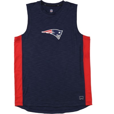 G-III Sports Mens New England Patriots Tank Top, Blue, XX-Large