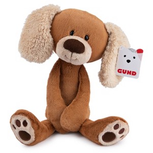 GUND Take-Along Friends, Masi Puppy Dog Plush Stuffed Animal for Ages 1 and Up, Brown/Cream, 15" - 1 of 4