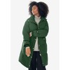 ellos Plus Size Funnel Neck Puffer With Back Drawstring - 4 of 4