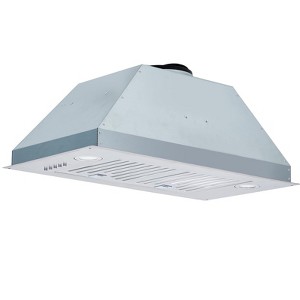 Acekool Convertible Stainless Steel Insert Range Hood with 3-Speed Fan, LED Lighting and Dishwasher-Safe Baffle Filters - 1 of 4