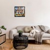Stupell Industries Amusement Park Dogs Black Framed Floater Canvas Wall Art - 2 of 4