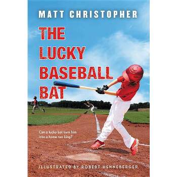 The Lucky Baseball Bat - by  Matt Christopher (Paperback)