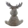 10.25 In Moose Pudgy Pal Summer Spring Garden Statues - 2 of 2