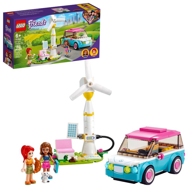 LEGO Friends Olivia Electric Car Toy Eco Playset 41443, 1 of 10