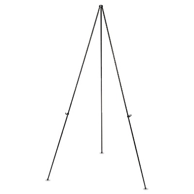 UNIVERSAL Instant Setup Foldaway Easel Adjusts 15" to 61" High Steel Black 43029