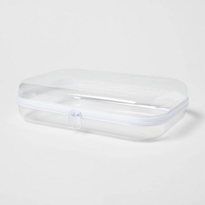 Large Hard Sided Zipper Pencil Case - up&up™ - 1 of 4