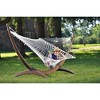 Vivere Double Cotton Rope Hammock in Natural - 4 of 4