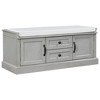 NicBex Modern 42.5" Storage Bench with 2 Drawers and 2 Cabinets for Living Room and Entryway - 4 of 4