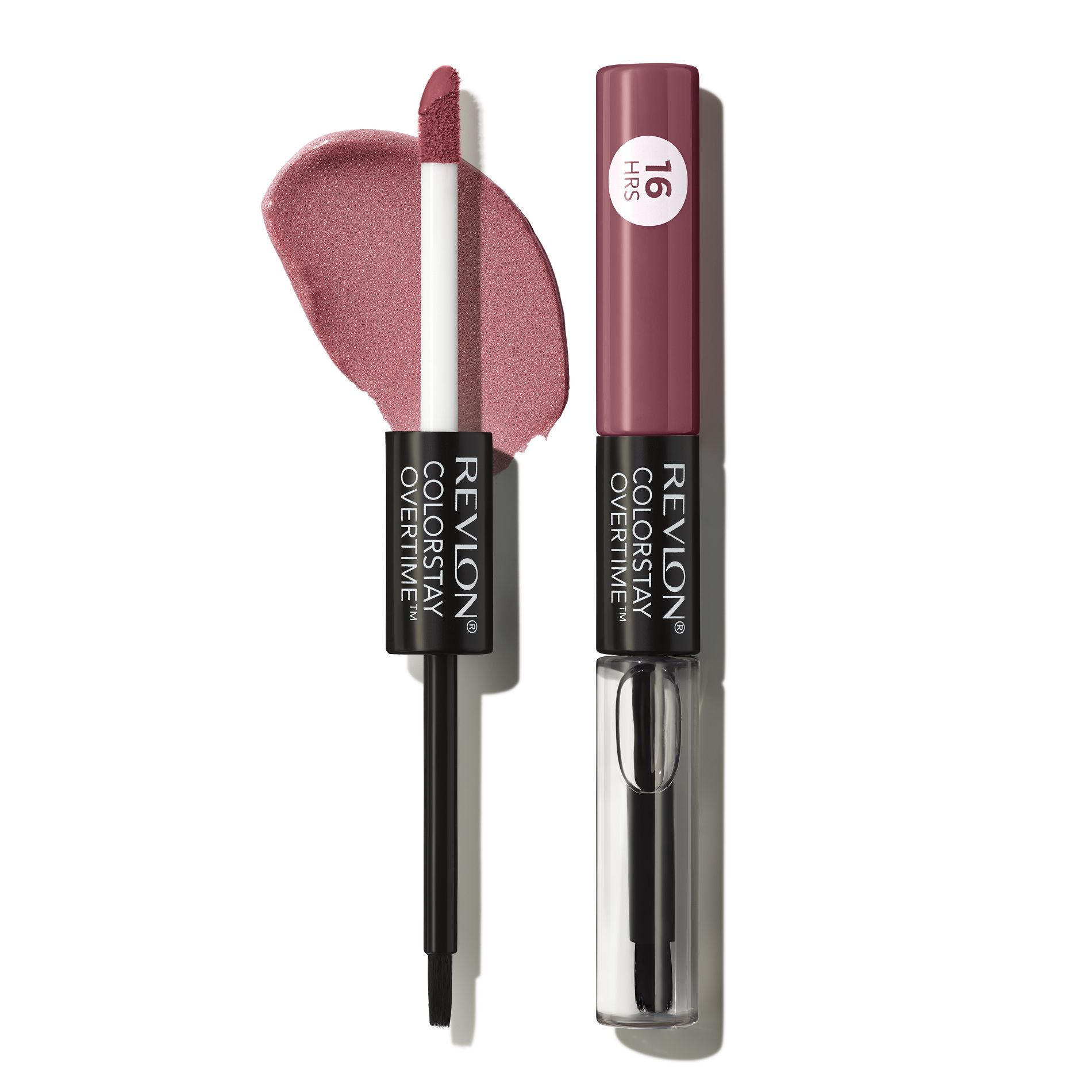Revlon ColorStay Overtime Lipcolor - Everlasting Rum - 0.07 fl oz: Brightening, Smooth & Iridescent Finish, Tube Lip Makeup