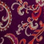 dark berry fan floral