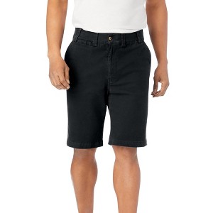 KingSize Men's Big & Tall 10" Flex Full-Elastic Waist Chino Shorts - 1 of 4