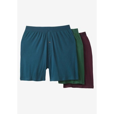 KingSize Men's Big & Tall 3-Pack Cotton Boxers