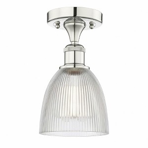 Castile - 1 Light Semi-Flush Mount In Industrial Style-9.75 Inches Tall and 6 Inches Wide - 1 of 1