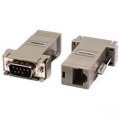 Raritan Null Modem Adapter - 1 x RJ-45 Female - 1 x DB-9 Male