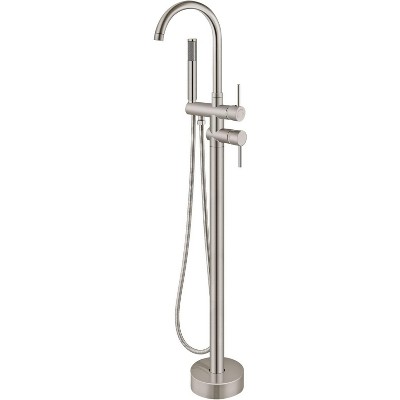 Mixxidea Standing Tub Faucet Brushed Nickel