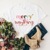 Simply Sage Market Women's Merry Everything Colorful Short Sleeve Graphic Tee - 3 of 3