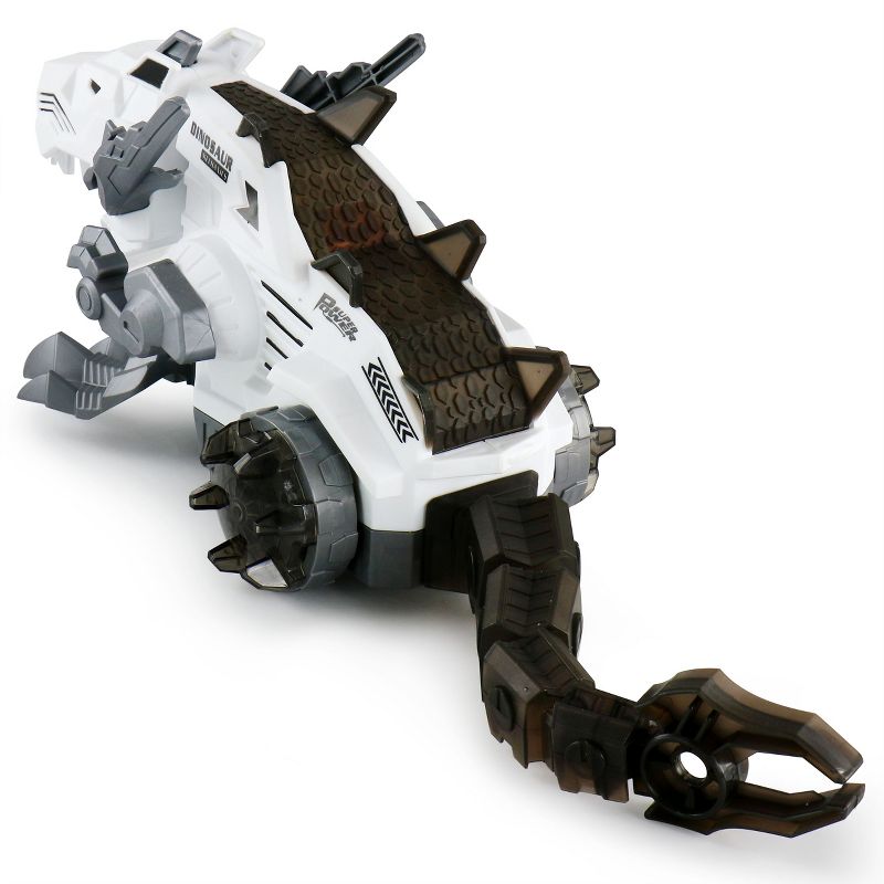 Vivitar Robo RC Monster Dino with 2 Way Remote and Fire Breathing Action in White, 4 of 8