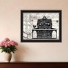 HomeRoots Y'ALL BLESSED FARMHOUSE Black Framed Print Wall Art - 2 of 4
