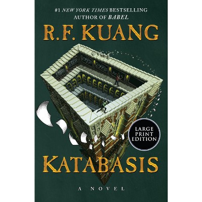 Katabasis - Large Print by  R F Kuang (Paperback)