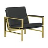 Studio Designs Home Atlas Modern Accent Chair with Padded Armrests Accent Armchair - 2 of 4