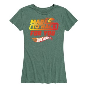 Women's - Hot Wheels - Valentine's Made to Race Short Sleeve Graphic T-Shirt - 1 of 4